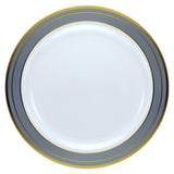 Premium Extra Heavy Weight Plastic Magnificence Dinnerware<br/>Size Options: 10.25inch Plate, 9inch Plate, 7.5inch Plate, 6.25inch Plate, 14oz Bowl, and 5oz Bowl