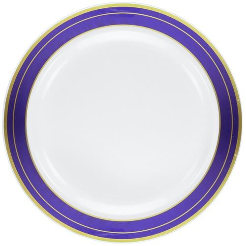 Premium Extra Heavy Weight Plastic Magnificence Dinnerware<br/>Size Options: 10.25inch Plate, 9inch Plate, 7.5inch Plate, 6.25inch Plate, 14oz Bowl, and 5oz Bowl